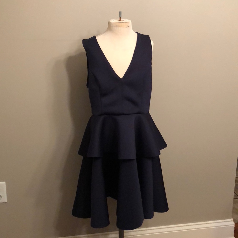 Altar’d State Navy Blue Dress.